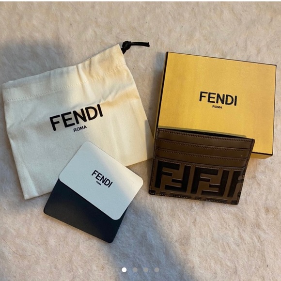 fendi authentication card